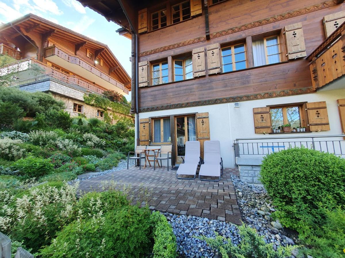 Mom - Alpine Boutique Apartments, Chalet Fagus, Terrace Studio Гриндельвальд Экстерьер фото