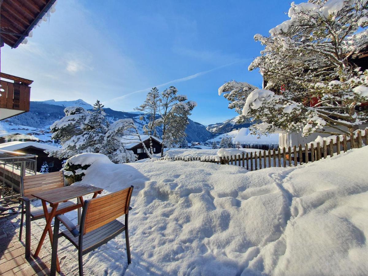 Mom - Alpine Boutique Apartments, Chalet Fagus, Terrace Studio Гриндельвальд Экстерьер фото