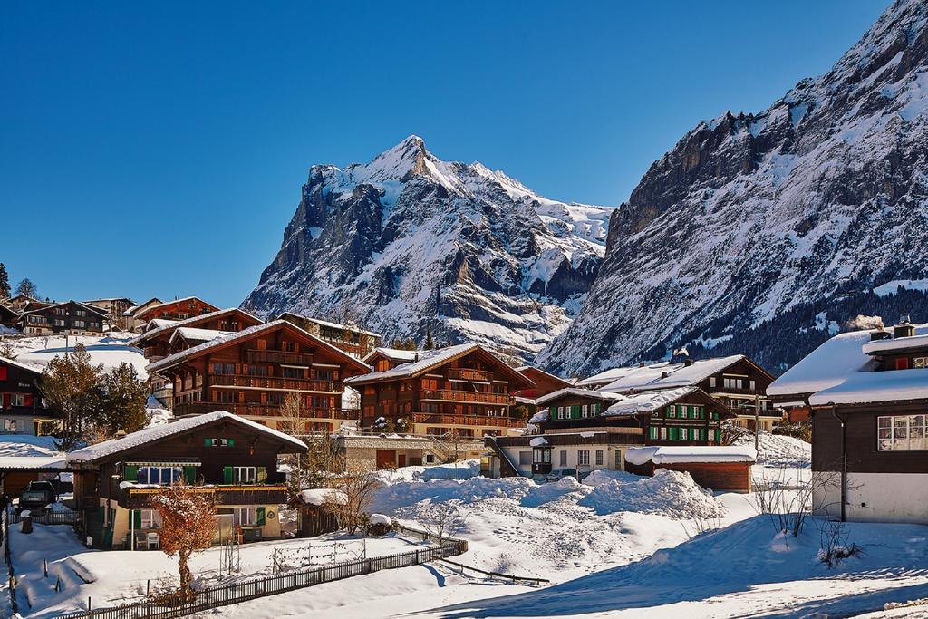 Mom - Alpine Boutique Apartments, Chalet Fagus, Terrace Studio Гриндельвальд Экстерьер фото