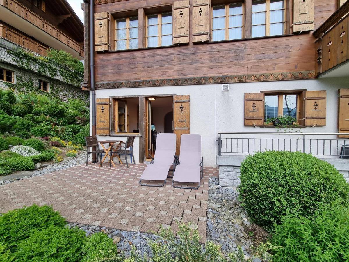 Mom - Alpine Boutique Apartments, Chalet Fagus, Terrace Studio Гриндельвальд Экстерьер фото