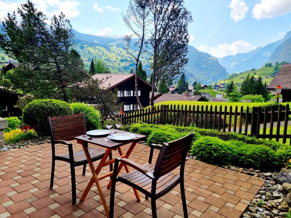 Mom - Alpine Boutique Apartments, Chalet Fagus, Terrace Studio Гриндельвальд Экстерьер фото