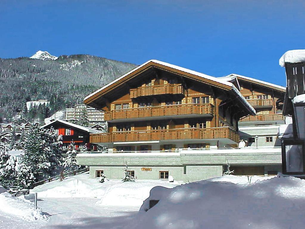Mom - Alpine Boutique Apartments, Chalet Fagus, Terrace Studio Гриндельвальд Номер фото